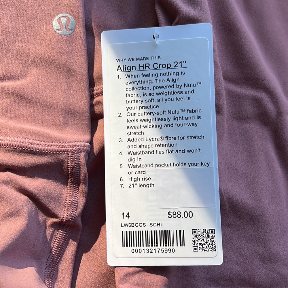 Lululemon Align Crop *21" - Picture 3 of 4